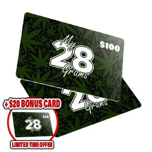 $100 My28Grams Gift Card