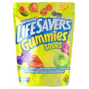 Weedsavers Gummies Sour – 250 mg