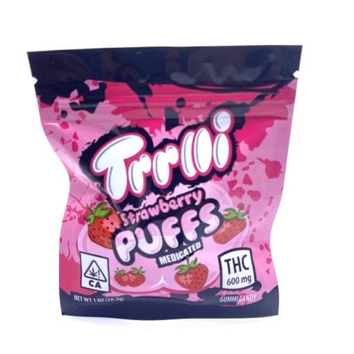 Trrlli Strawberry puffs gummy