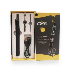 Dab Pen – SILVER – Dab Glass Electronic Dab Straw