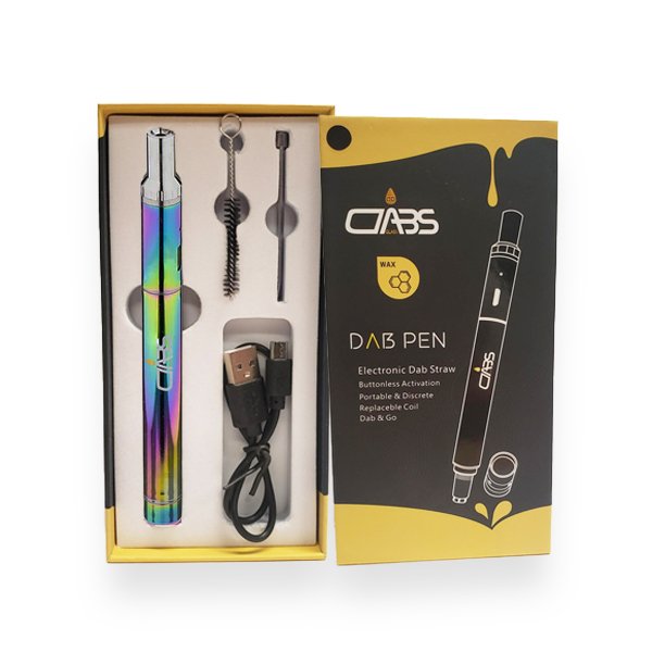 Dab Pen Rainbow electronic dab straw with 90 minutes Calgary Weed Delivery