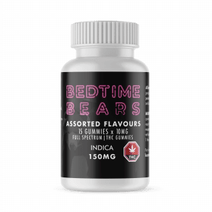 Bedtime Bear Assorted – Indica 150mg of THC
