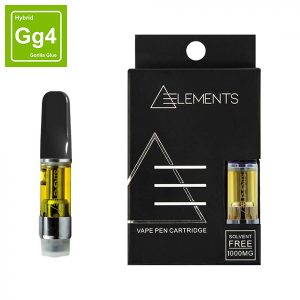 ELEMENTS THC Vape Cartridge 1200mg – Gorilla Glue