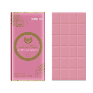 Opulence Pink Champagne THC Bar – 500mg of THC