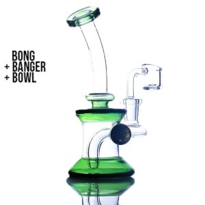 6.7″ Bong + Quartz Banger + Bowl