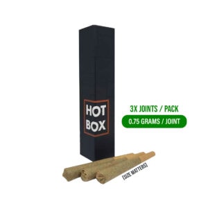 Gorilla Glue #4 Pre Rolls – Hot Box (3 Pack)