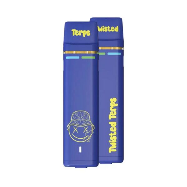 Twisted Terps Dual Chamber Vape Indica Sativa Hybrid with 90 minutes Calgary Weed Delivery