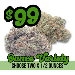 $99 Ounce Variety (Choose Two 1/2 Ounces)