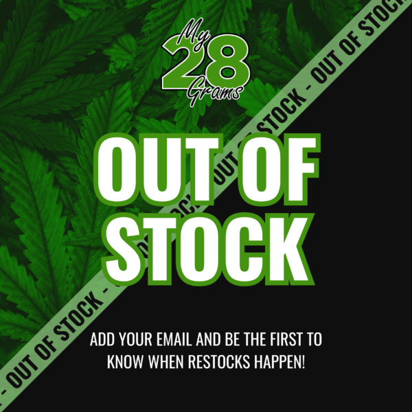 Out of Stock Image, Add your email and be the first to know when restocks happen with 90 minute Calgary Weed Delivery!