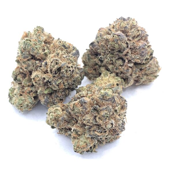 Purple Mayhem Smalls Indica Dominant Hybrid with 90 minute Calgary weed delivery